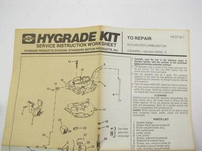 Carquest 983 Carburetor Rebuild Kit 78-80 Omni & Horizon Rochester 2-Barrel M2MC