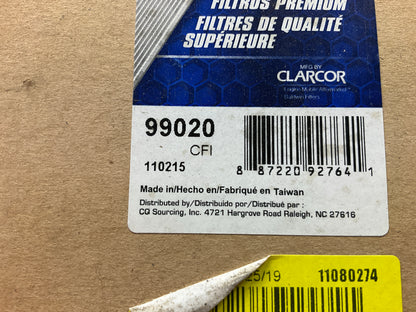 Carquest 99020 Cabin Air Filter Replace Hitachi 4350249 4S00640 WP10007 AT213943