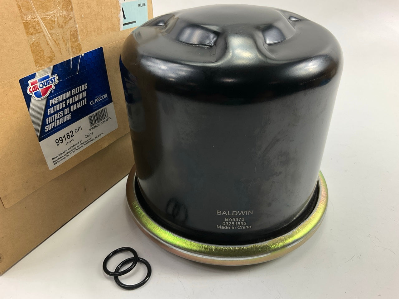 Carquest 99182 Desiccant Air Dryer Spin-on Filter Replaces Bendix 065624, 109493