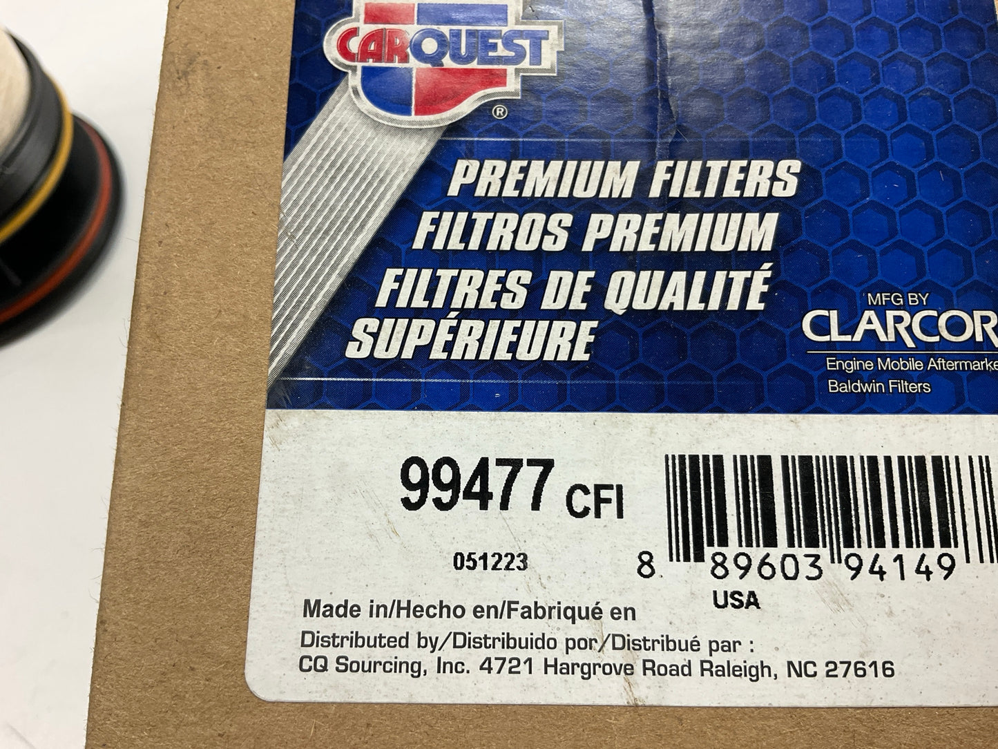 Carquest 99477 Engine Crankcase Breather Element Filter