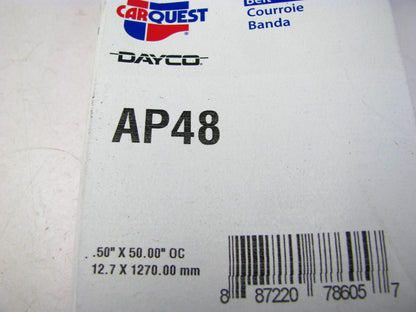 Carquest AP48 Industrial Accessory Drive Belt - 1/2'' X 50''