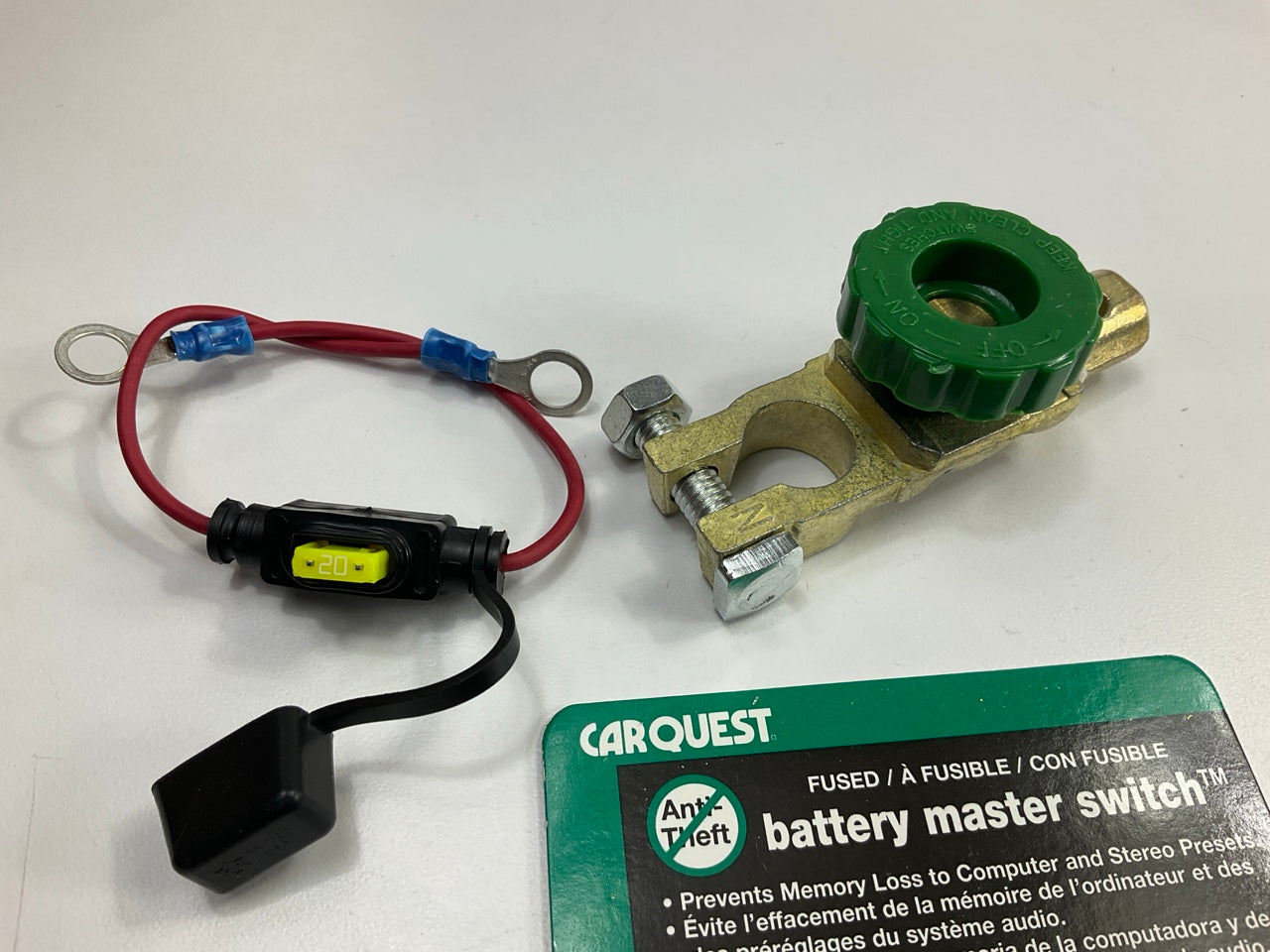 Carquest (by Littelfuse) ATD300BP Anti-Theft Master Battery Disconnect Switch