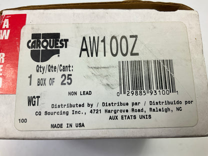 Carquest AW100Z 1 Oz Wheel Weights 1oz, Pack Of 25