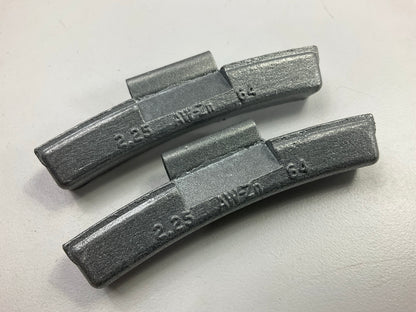 Carquest AW225Z  2-1/4 Oz AW Type Wheel Weights, Zinc, 2.25 Oz - Pack Of 25