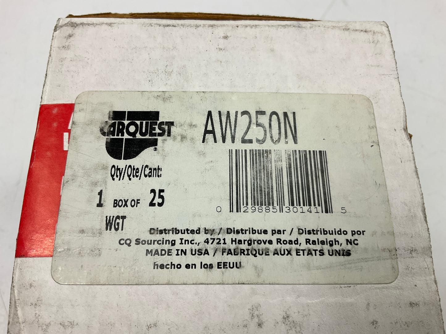 Carquest AW250N 2.50 Ounce, Clip-on, Coated 2-1/2 Oz Lead Wheel Weights, 25 Pcs