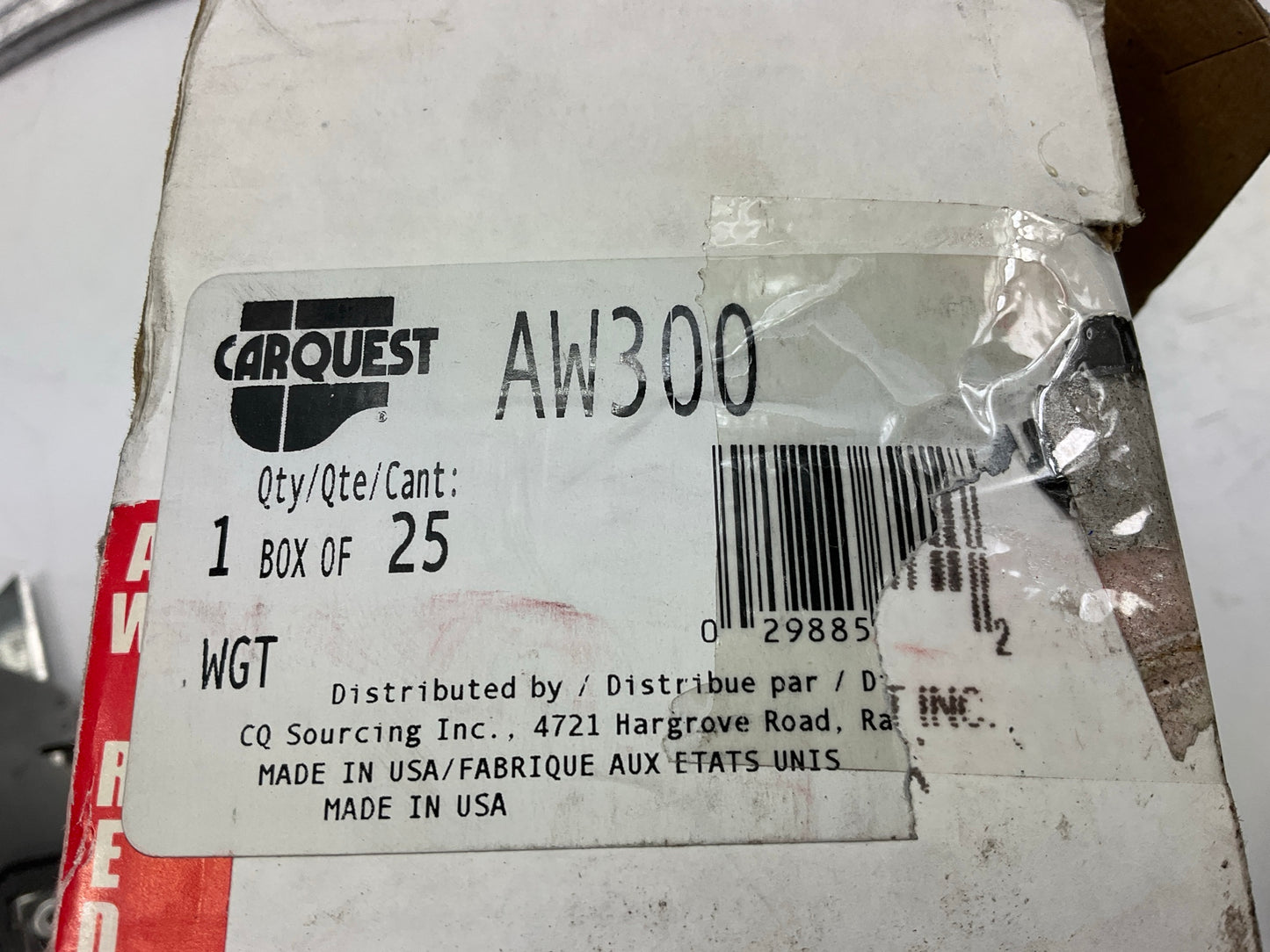 Carquest AW300 3 Oz Wheel Weights - Pack Of 25, AW Series Polymer Coated
