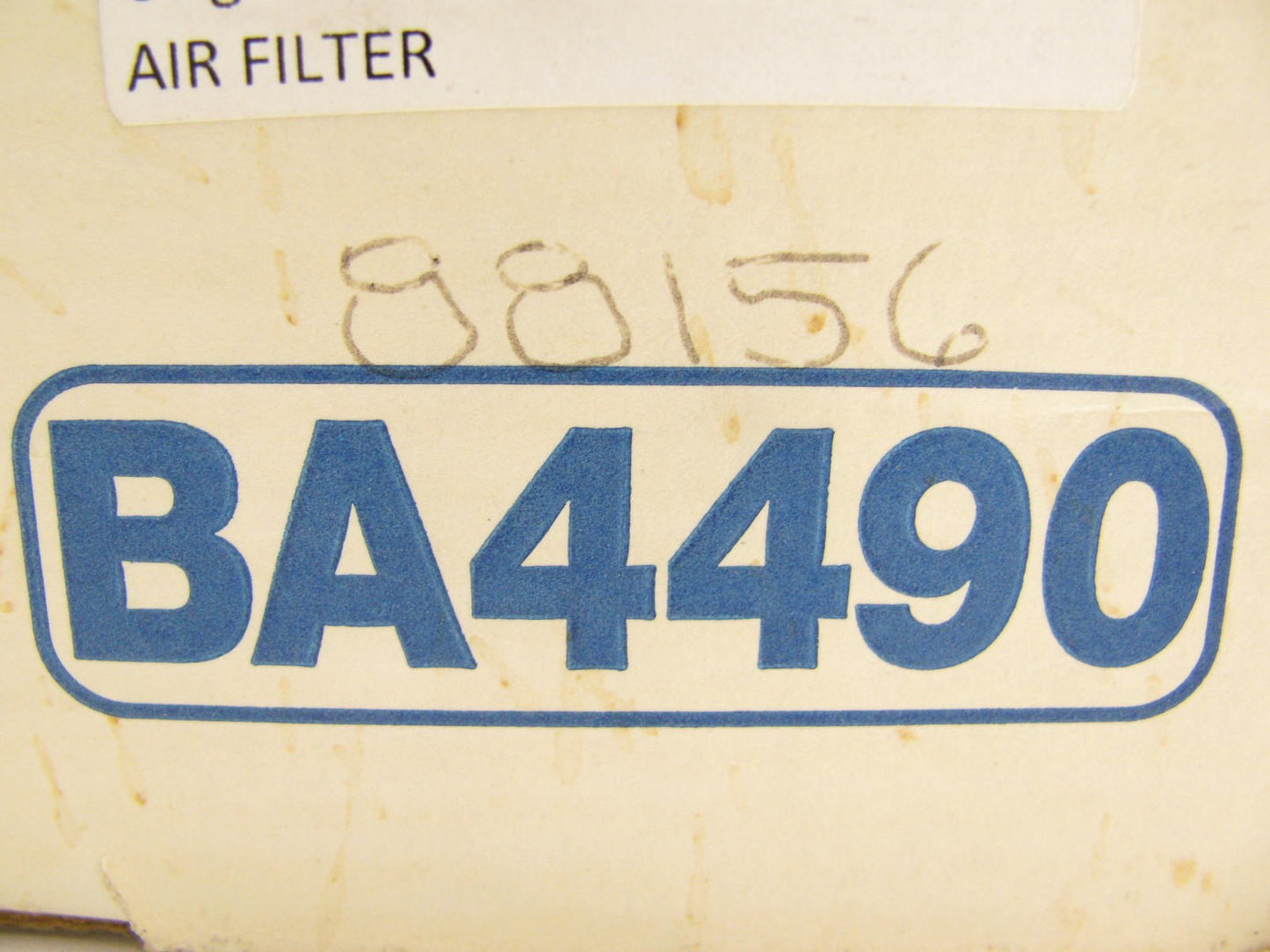 Carquest BA4490 Air Filter Replaces: CA6541 46156 A24490 6156 AF241 AF941