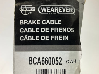 Carquest BCA660052 Rear Right Parking Brake Cable - Replaces Ford F81Z-2A635-BA