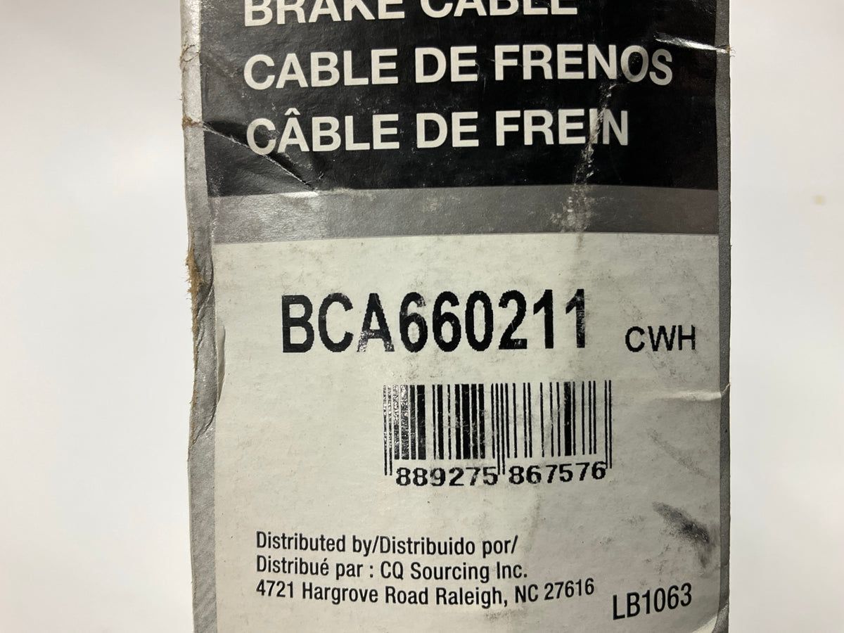 Carquest BCA660211 Rear Left Parking Brake Cable