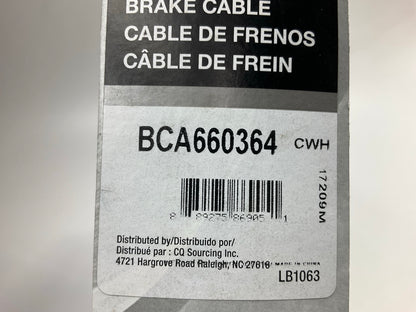 Carquest BCA660364 Intermediate Parking Brake Cable