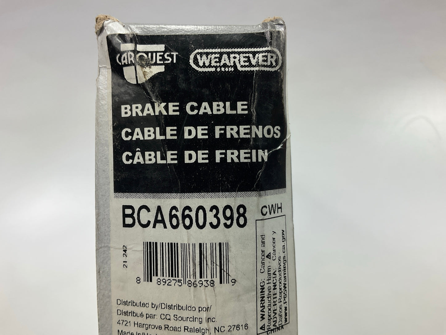 Carquest BCA660398 Intermediate Parking Brake Cable