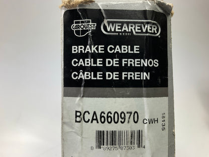 Carquest Rear Right Parking Brake Cable 04-05 Ford F-150 4WD CREW CAB 5.5'' Bed