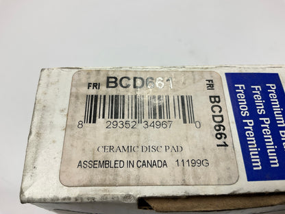 Carquest BCD661 Rear Brake Pads For 1995-2000 Ford Contour, Mercury Mystique