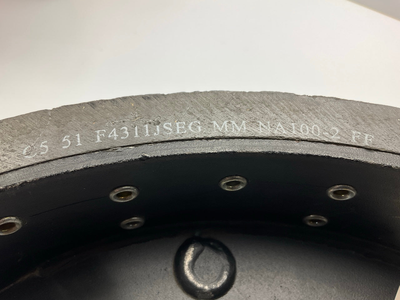 REMAN. Carquest BE4311ENA Drum Brake Shoe, 16-1/2'' X 7'' Eaton Single Pin, 20K