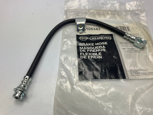 Carquest BHA106343 Front Left Drivers Side Brake Hose