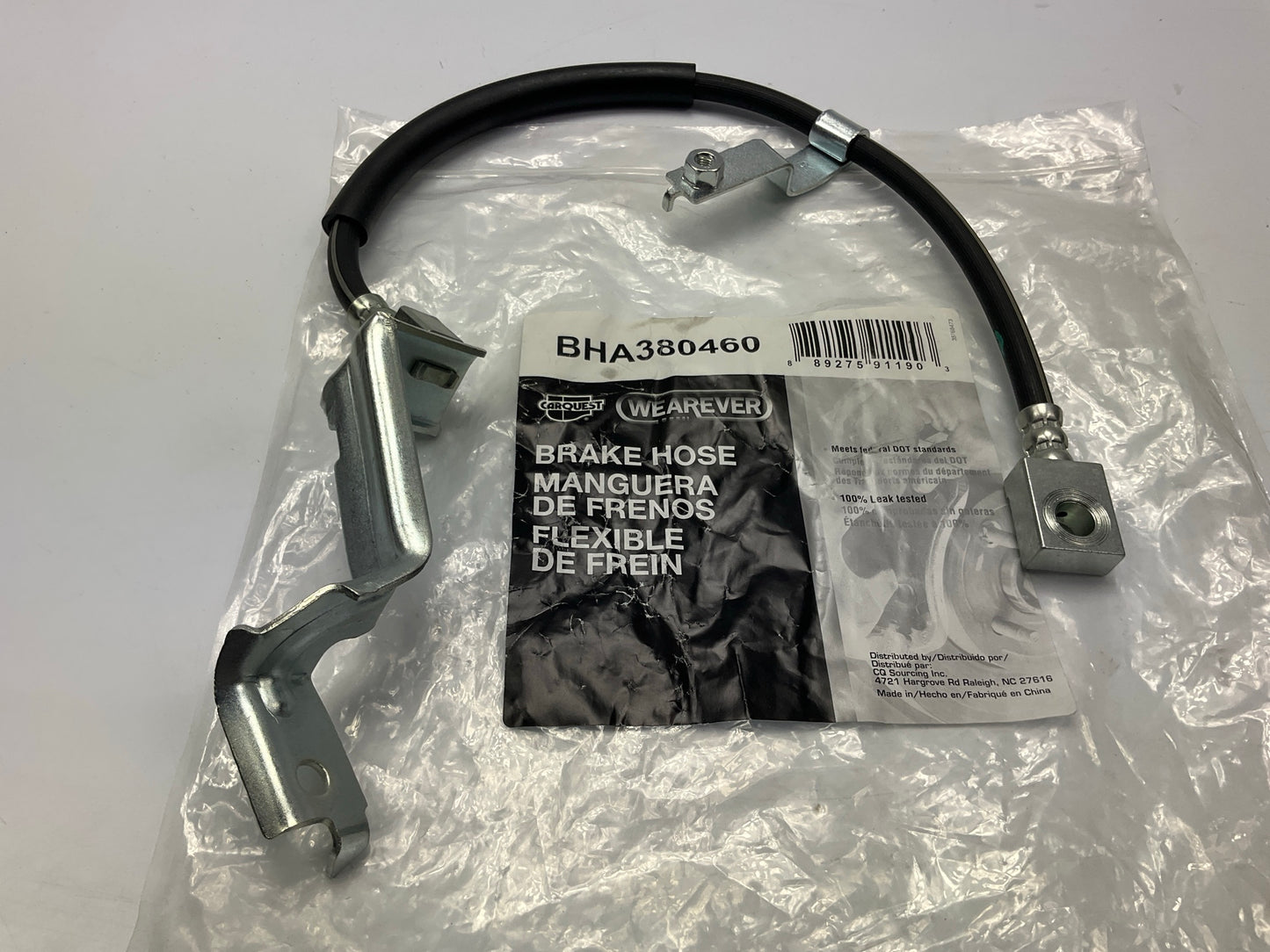 Carquest BHA380460 Front Right Passenger Side Brake Hose