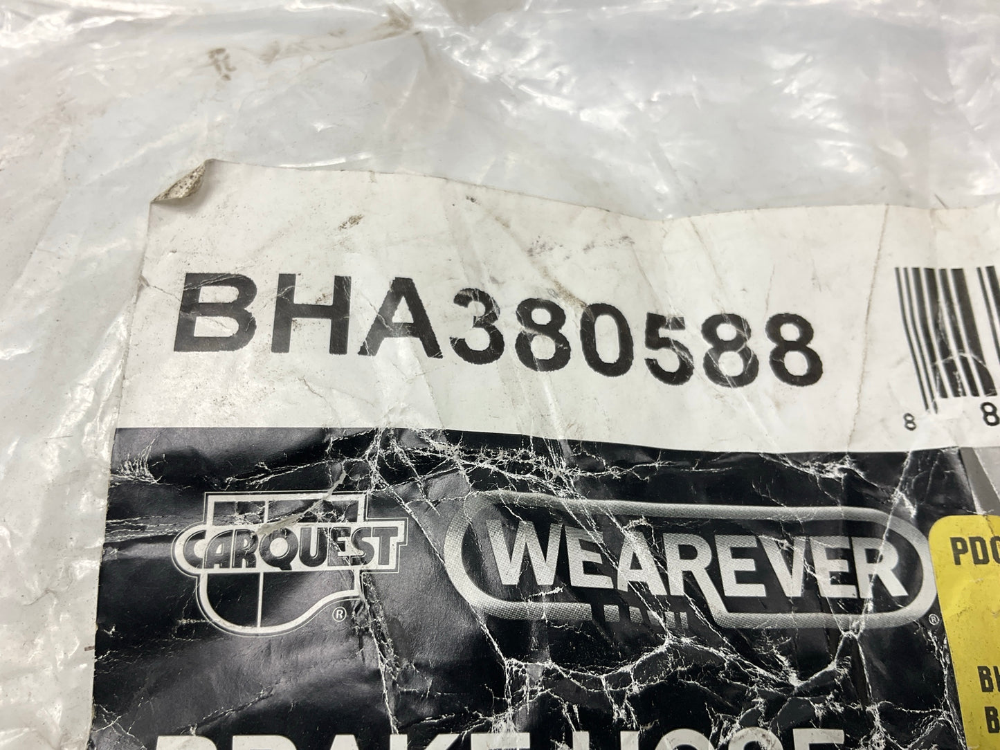 Carquest BHA380588 Front Left Drivers Side Brake Hydraulic Hose
