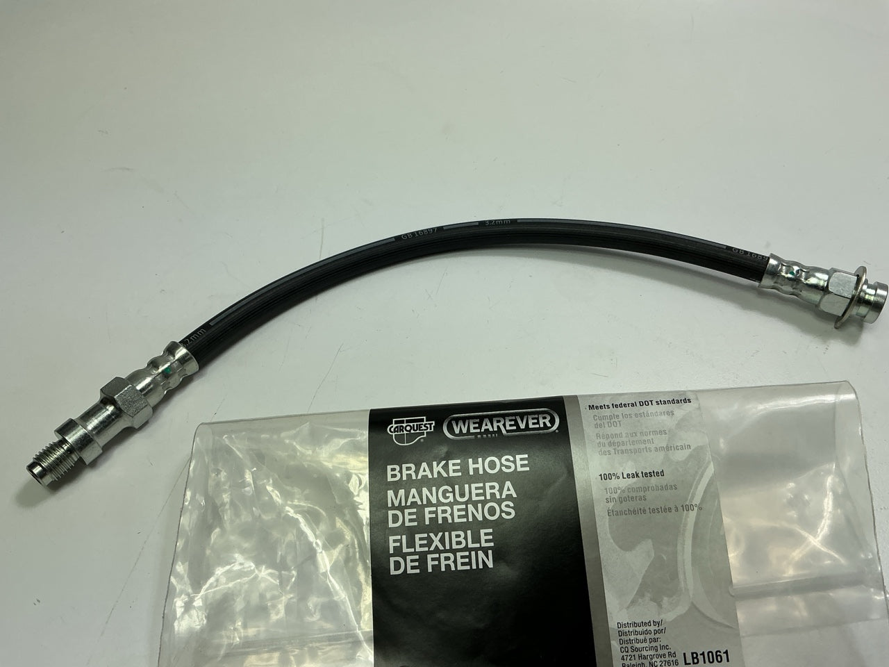 Carquest BHA381174 Front Brake Hose - RWD ONLY