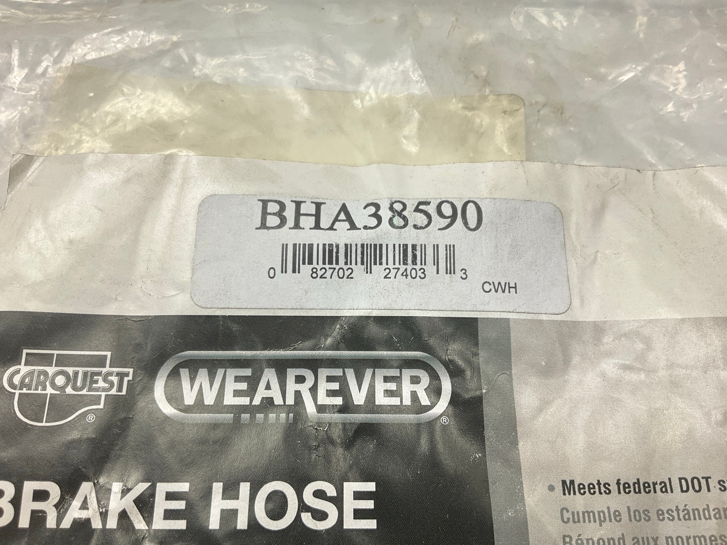 Carquest BHA38590 Front Left Brake Hose For 1988 Dodge Dakota RWD