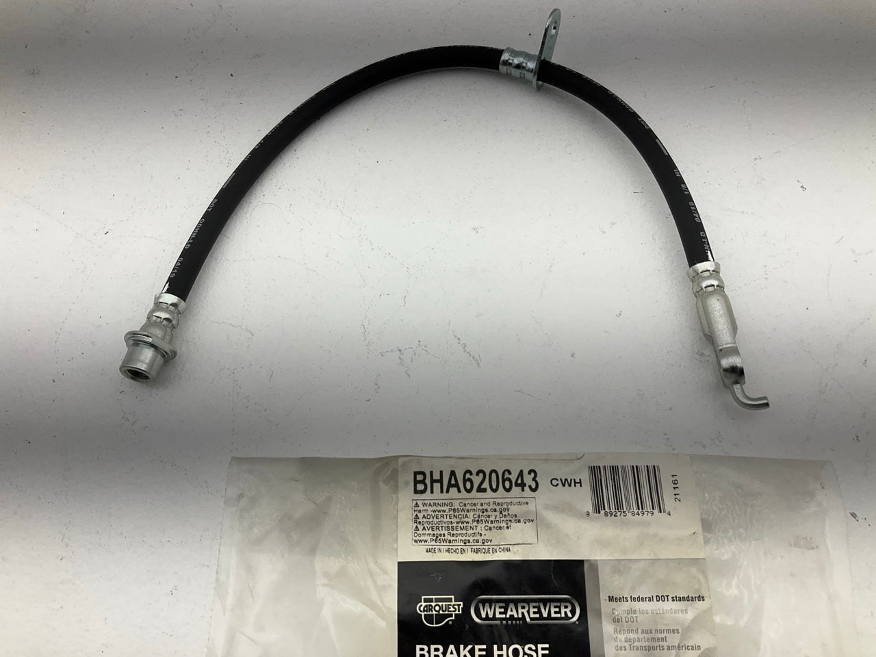 Carquest BHA620643 Front Left Brake Hose For 2004-2010 Toyota Sienna