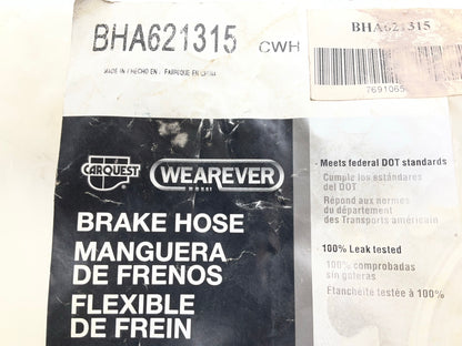 Carquest BHA621315 Rear Center Brake Hydraulic Hose