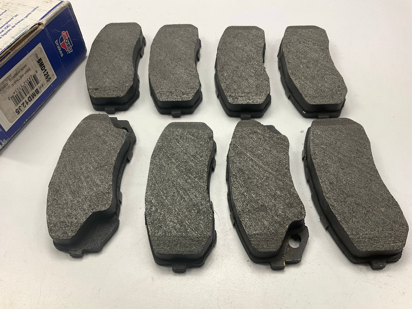 Carquest BMD1265 Front & Rear Disc Brake Pads
