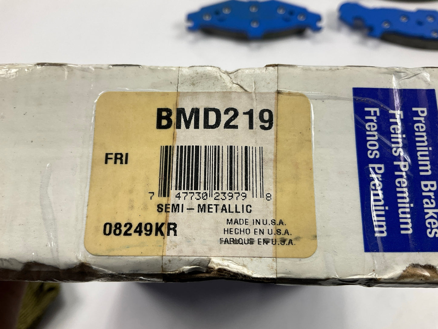 Carquest BMD219 Front Semi-Metallic Disc Brake Pads