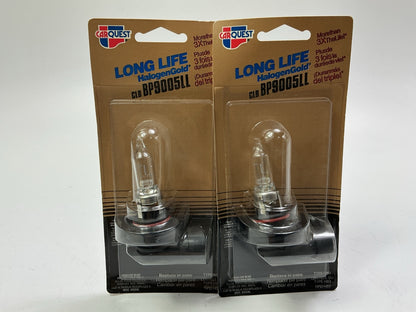 (2) Carquest BP9005LL Long Life Headlamp Headlight Light Bulb #9005