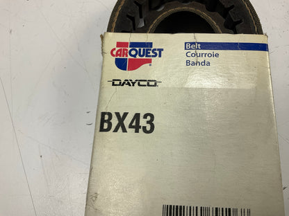 Carquest BX43 Industrial Cogged Accessory Drive Belt - 21/32'' X 46''