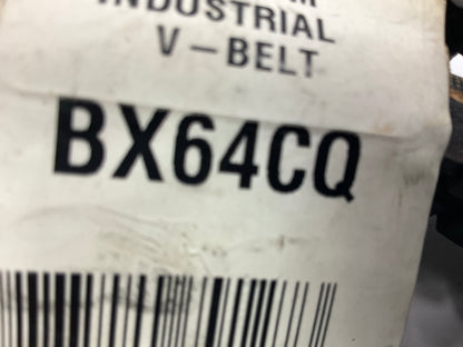 Carquest BX64 Cogged Industrial Accessory Drive Belt, 21/32'' X 67''