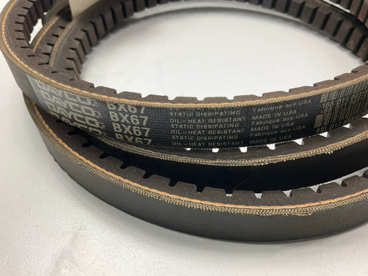 Carquest BX67CQ Cogged Industrial Accessory Drive Belt - 21/32'' X 70''