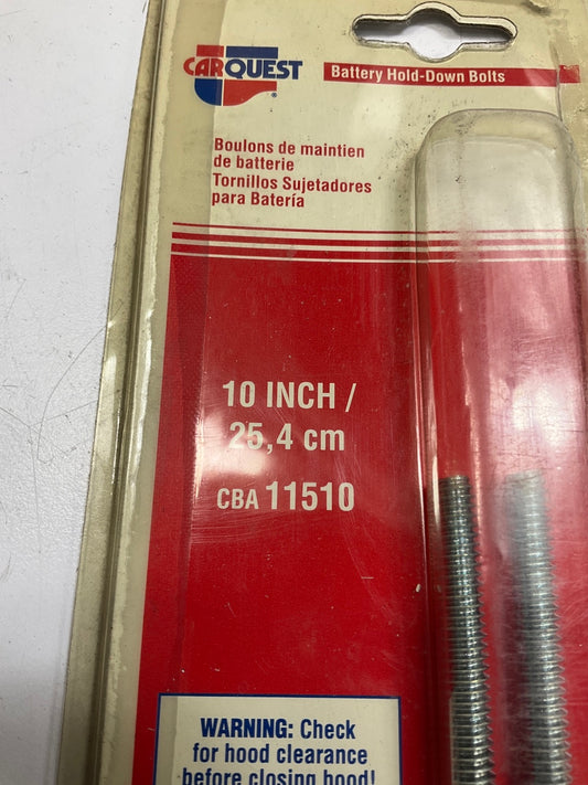 Carquest CBA11510 10'' Battery Hold Down J-Bolt