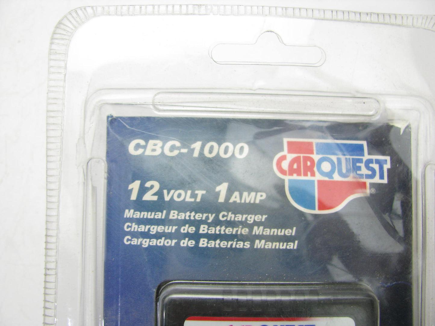 Carquest CBC-1000 12V 1A 1 Amp Trickle Charge Manual Battery Charger