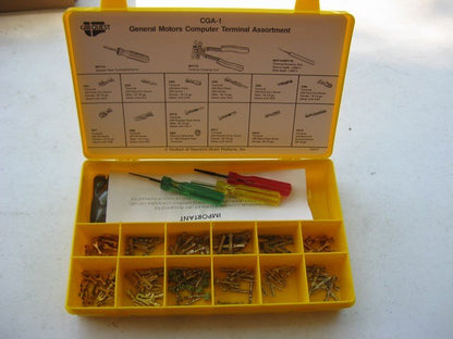 Carquest CGA1 GM Computer ECM ECU Terminal Assortment / Tool Kit Crimper, Puller