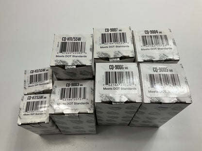 Carquest 2014LTCB Halogen Headlamp Light Bulb Assortment Cabinet Bins, 25 Piece