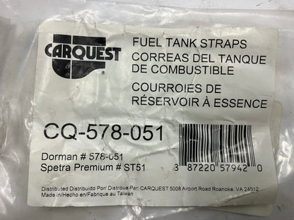 Carquest CQ-578-051 Fuel Gas Tank Straps - 1986-1995 Ford Taurus, Mercury Sable