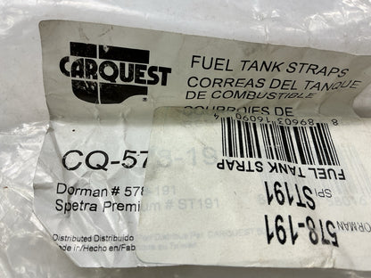 Carquest 578-191 Fuel Gas Tank Straps For 1994-2001 Dodge Ram 1500 2500 3500