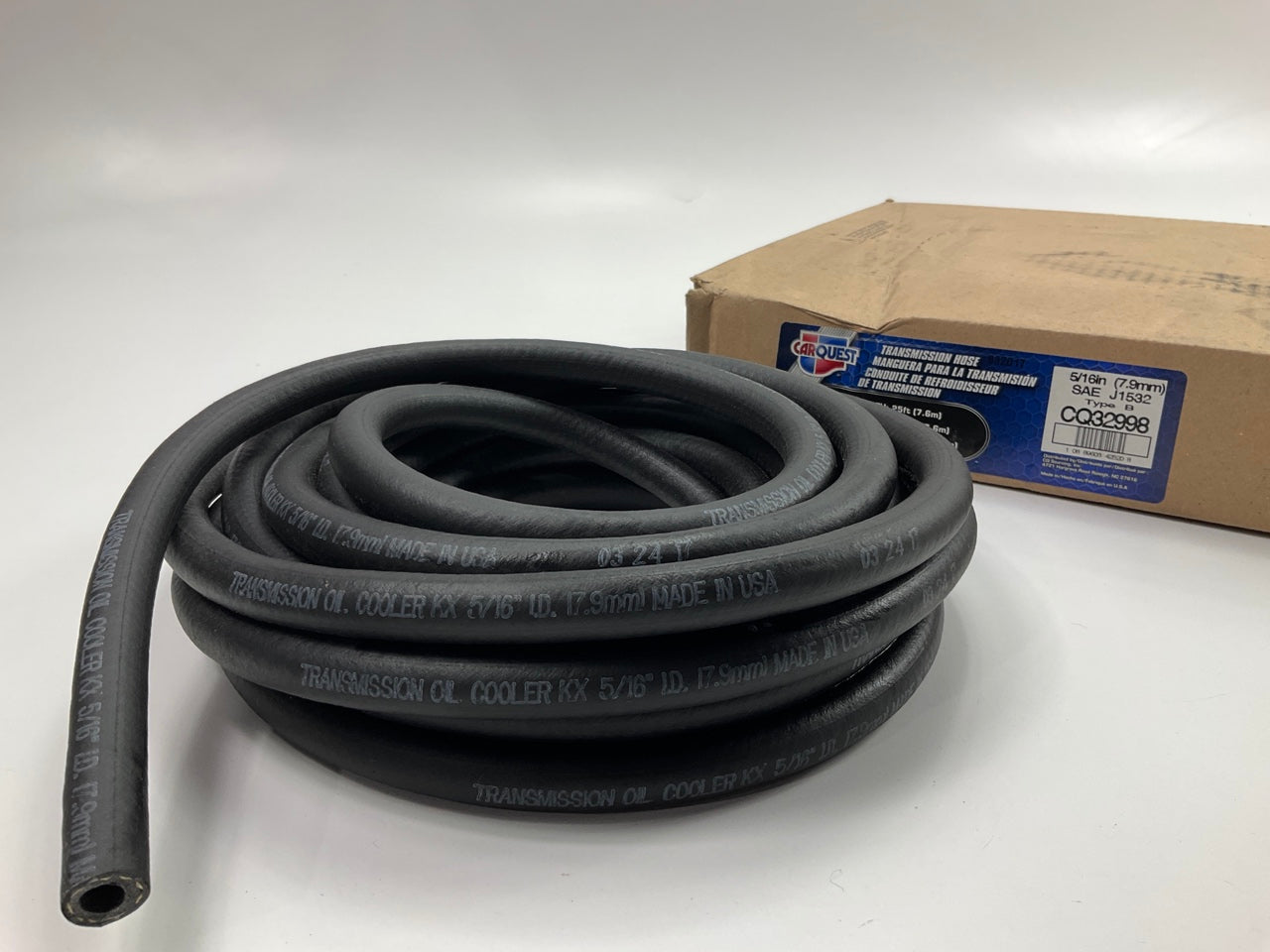25 FEET - Carquest CQ32998 Transmission Oil Cooler Hose, 5/16''