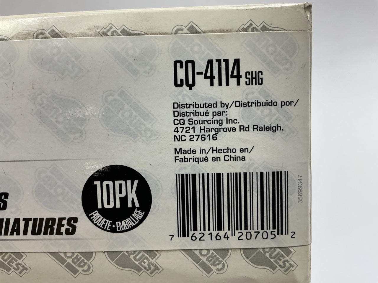 (10) Carquest CQ4114 Multi-Purpose Light Bulb # 4114