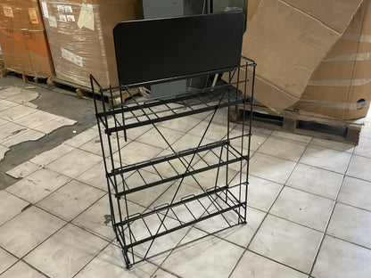 Carquest CQBR6 Car Battery Display Rack - Holds 6 Batteries