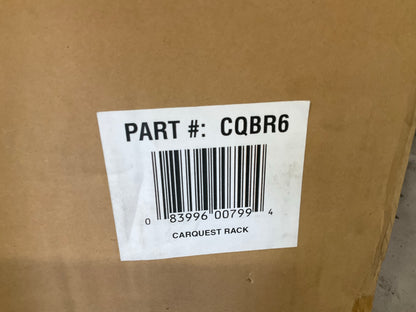 Carquest CQBR6 Car Battery Display Rack - Holds 6 Batteries