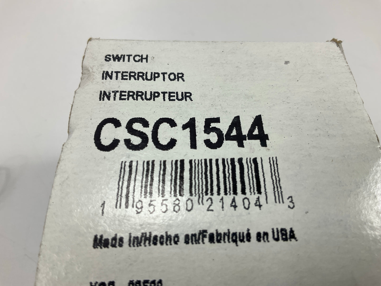 Carquest CSC1544 Universal 4-Terminal Ignition Switch W/ 2 Keys