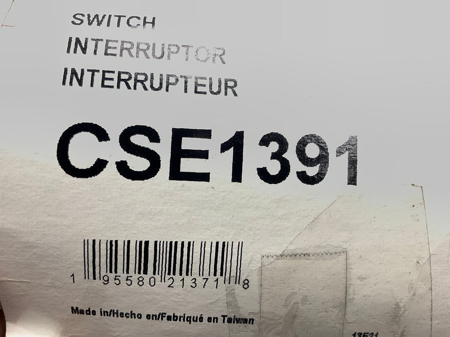 Carquest CSE1391 Ignition Starter Switch