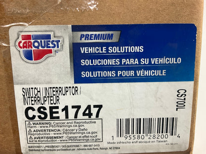 Carquest CSE1747 Ignition Lock Cylinder And Switch (Manual Transmission ONLY)
