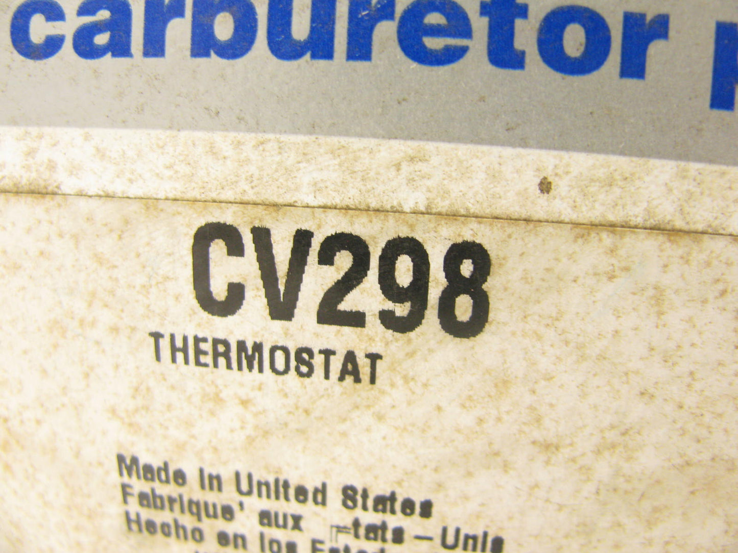 Carquest CV298 Carburetor Choke Thermostat For 1982 Chevrolet GMC Rochester 2BBL