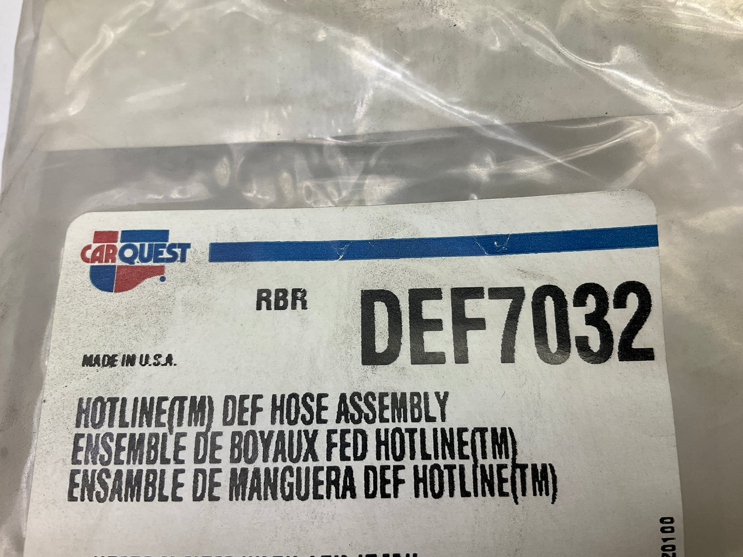 Carquest DEF7032 Hotline Diesel Exhaust Fluid (DEF) Hose Emissions Fluid Hose