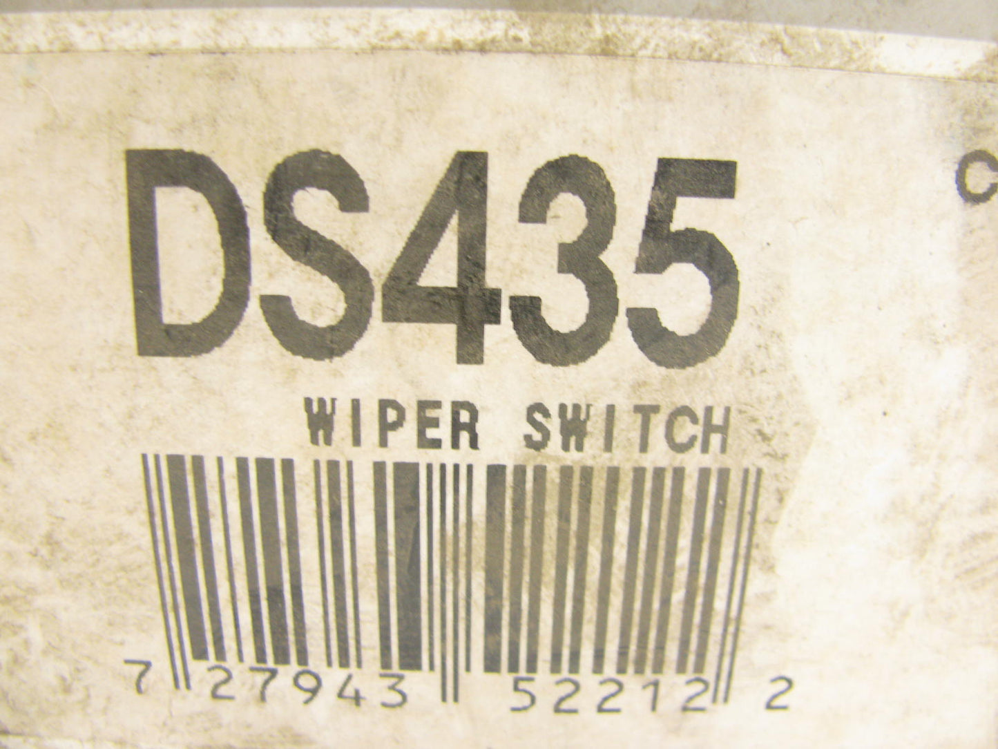 Carquest DS435 Windshield Wiper Switch For 1987-1988 Corsica & Tempest