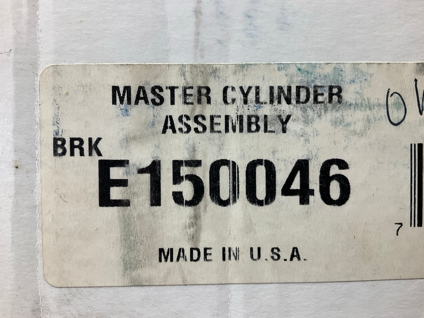 Carquest E150046 Brake Master Cylinder