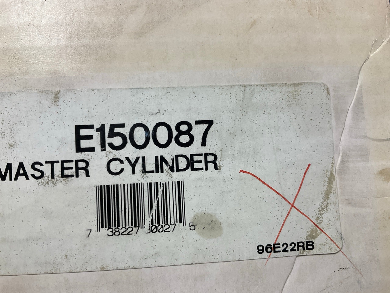 Carquest E150087 Brake Master Cylinder