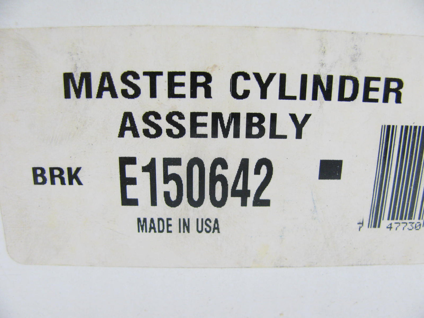 Carquest E150642 Brake Master Cylinder